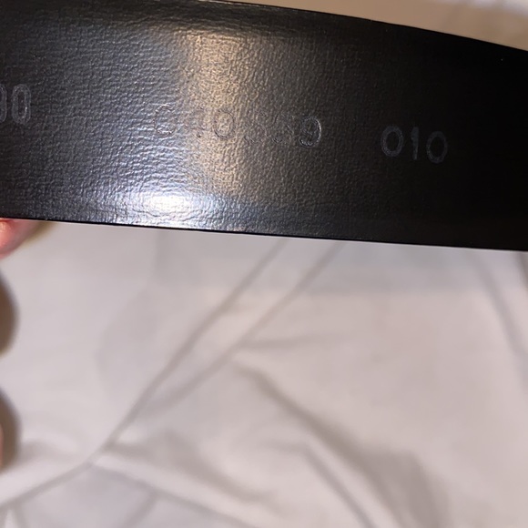 Leather belt black size 36 - Picture 12 of 17